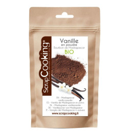 Organic bourbon vanilla sugar from Madagascar 50g - ScrapCooking®