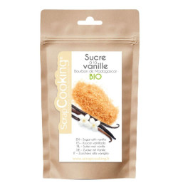 Organic bourbon vanilla sugar from Madagascar 50g