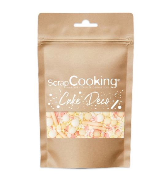 Sweetened decors peach rods mix 70g