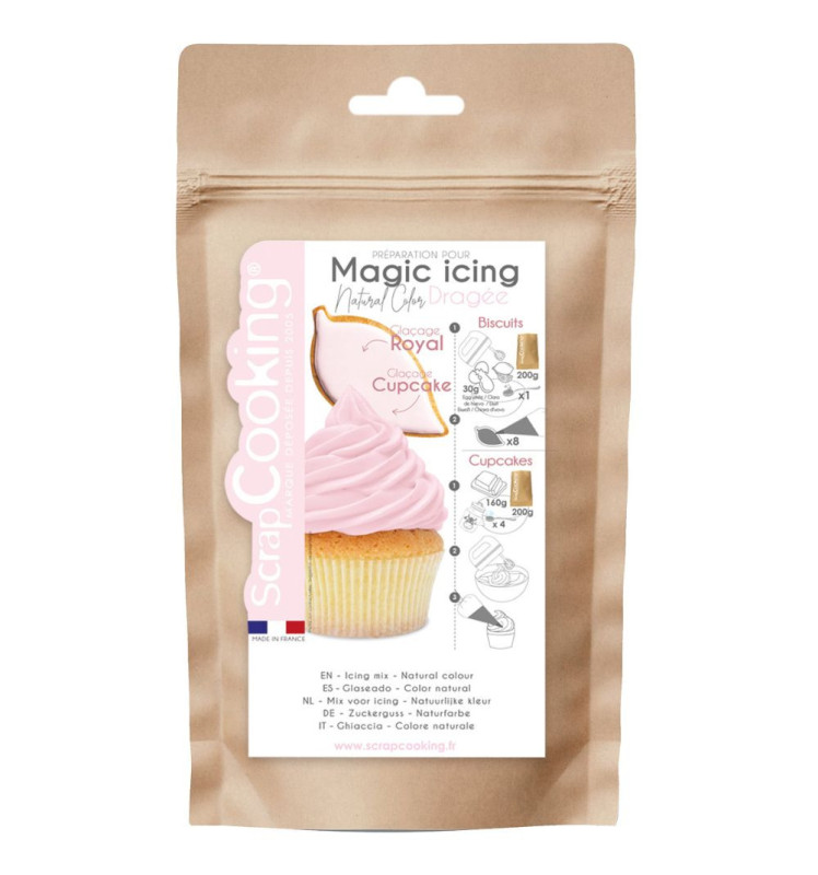 Préparation pour glaçage prêt à l'emploi Dragée - Magic icing