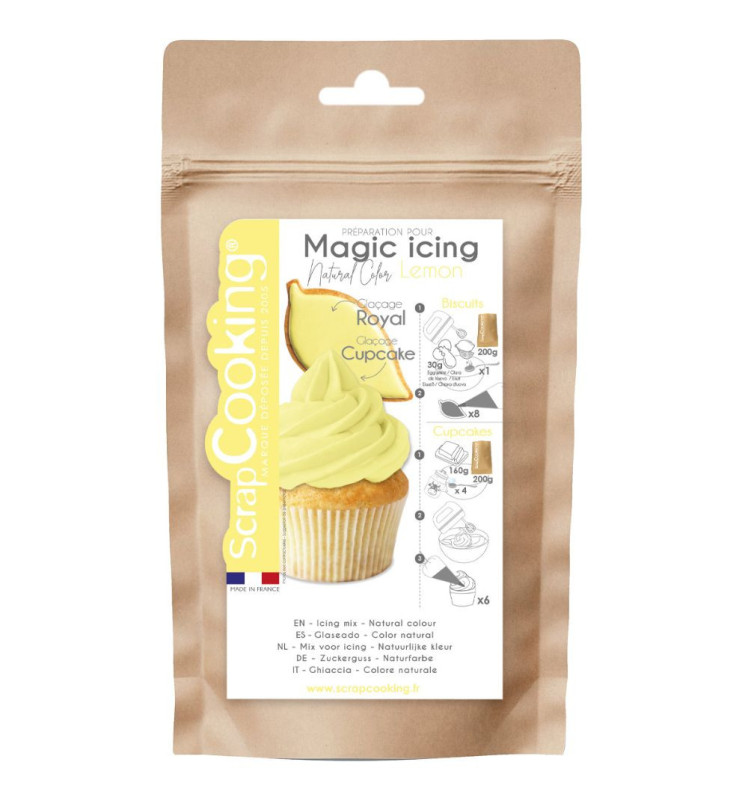 Préparation pour glaçage prêt à l'emploi Lemon - Magic icing