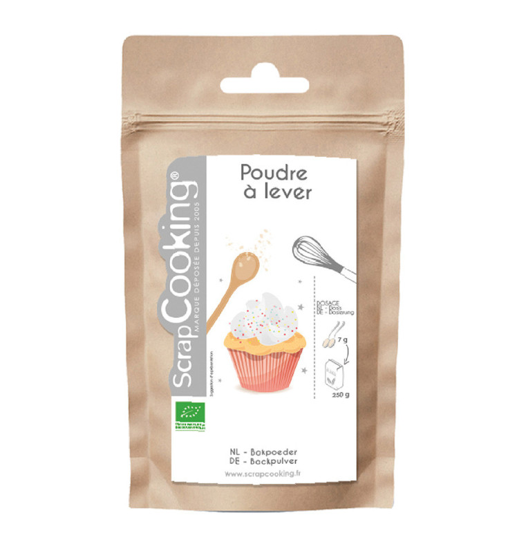 Poudre à lever bio 50g