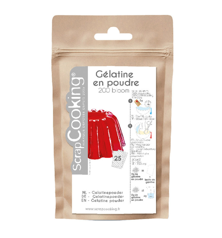 Gélatine en poudre 50g