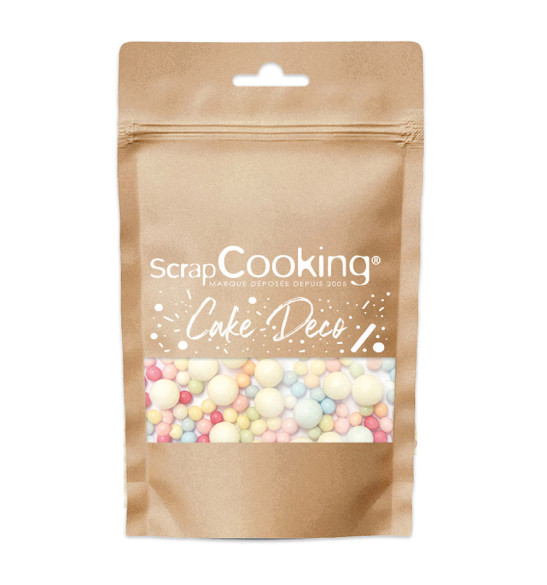 Sachet décors sucrés bubbles multi