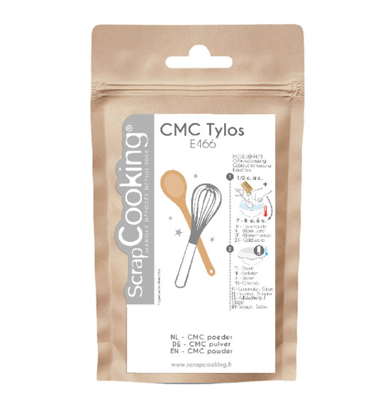 Sachet CMC Tylos en poudre - ScrapCooking