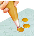 Silicone mat for macaroons - product image 4 - ScrapCooking