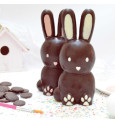 Lapins chocolat Paques - Moule 3D choco lapin - ScrapCooking (2)