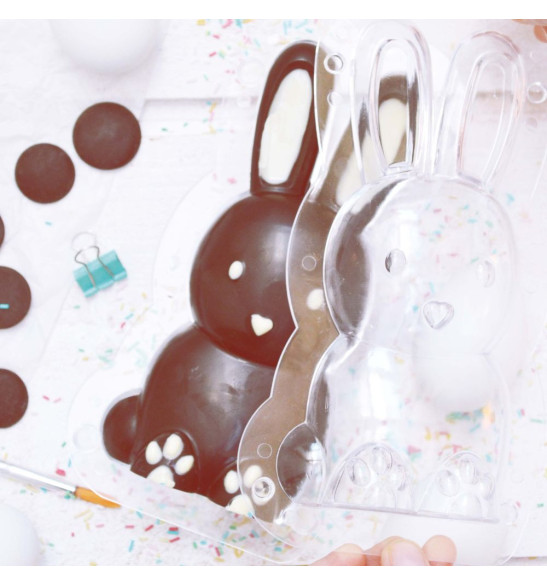 3D chocolate mould Rabbit