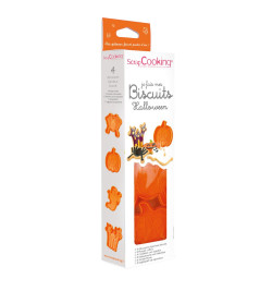 Kit je fais mes biscuits Halloween pack - ScrapCooking