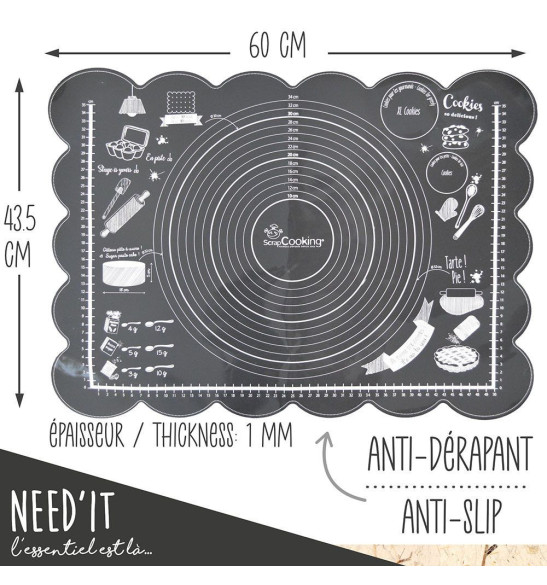 Silicone baking mat