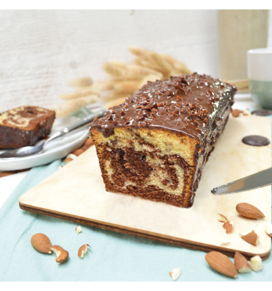 Cake marbré gaçage rocher - Palets de chocolat noir 190 gr - ScrapCooking