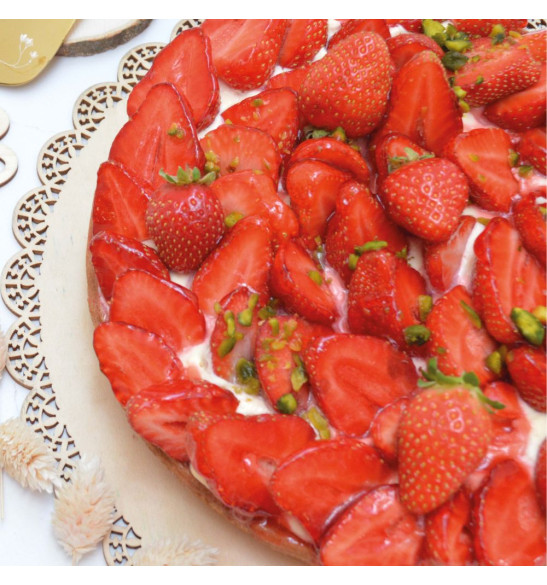 Spray nappage brillant tarte aux fraises  - ScrapCooking