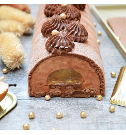 3 Christmas silicone mould for yule log (mould, insert, baking mat) - product image 4 - ScrapCooking
