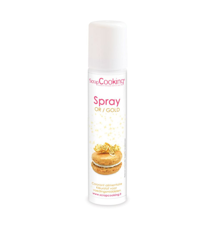Gold food colouring spray 75 ml