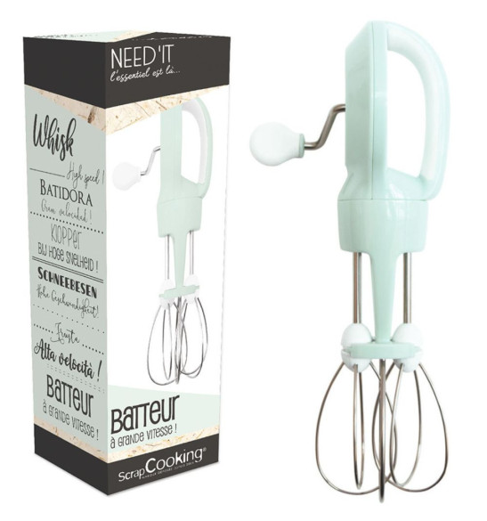 Batteur manuel Need'it contenu - ScrapCooking