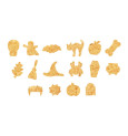 Bucket of 16 Halloween-themed cookie cutters - product image 2 - ScrapCooking