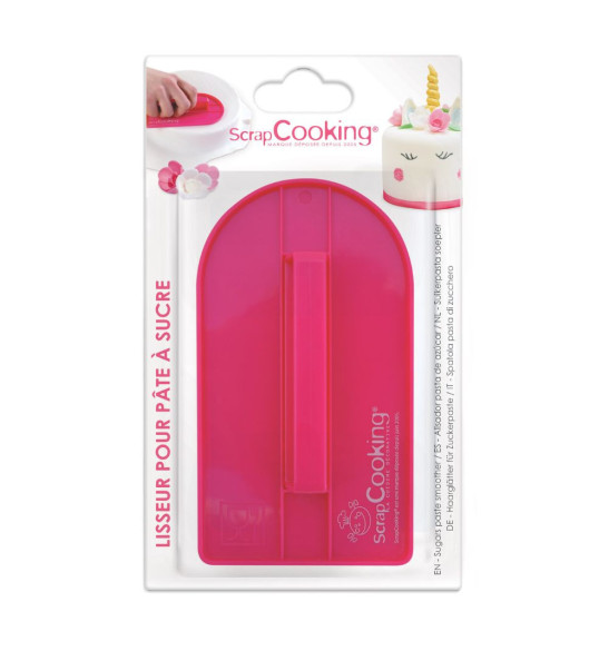 Fondant smoothing tool