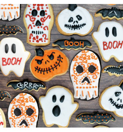 4 emporte pièces Halloween biscuits décorations - ScrapCooking