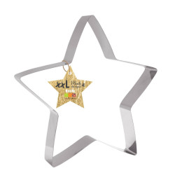 XXL stainless steel Star cookie cutter mould - product image 1 - ScrapCooking