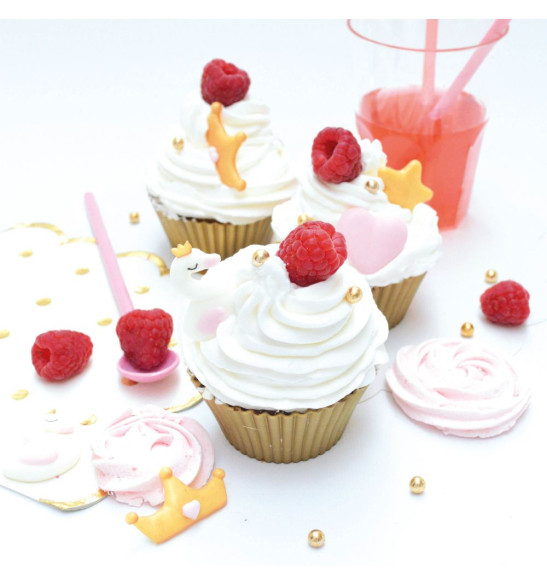 Magic chantilly 50g cupcake framboise - ScrapCooking