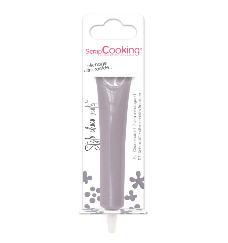 Choco taste pen - violet 25g - Scrapcooking