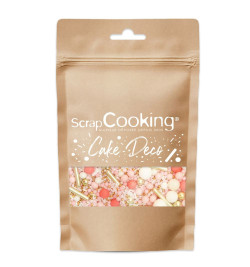 Sweetened decors pink gold rods mix 70g - product image 4 - ScrapCooking