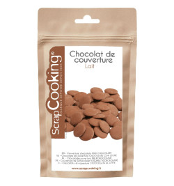 Milk chocolate couverture 190g - product image 1 - ScrapCooking
