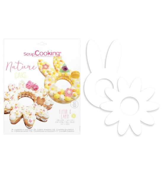 Gabarits et pack nature cake - ScrapCooking