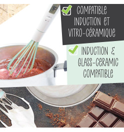 Fouet thermomètre compatible induction Need'it - ScrapCooking