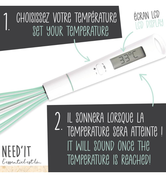 Whisk thermometer - Need'it - product image 4 - ScrapCooking