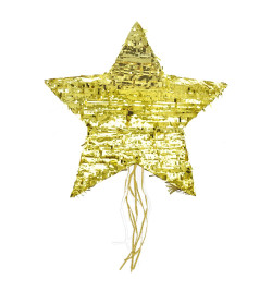 Piñata étoile dorée - ScrapCooking