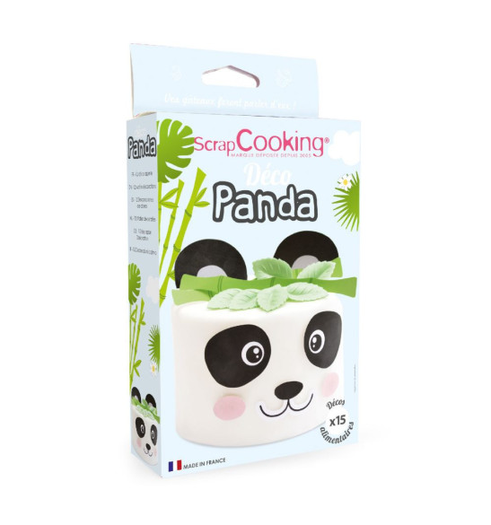 Kit déco azyme Panda - ScrapCooking