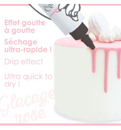 Chocolate flavour glaze pink - Drip Cake - product image 6 - ScrapCooking