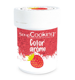 Color'arôme rose  fraise 10 gr - ScrapCooking