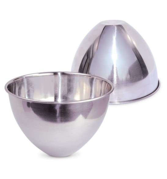 Stainless steel deep mixing bowl - product image 1 - ScrapCooking