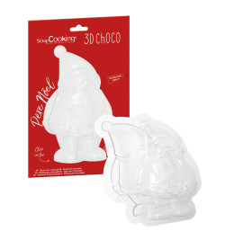 3D chocolate mould Santa Claus - product image 1 - ScrapCooking