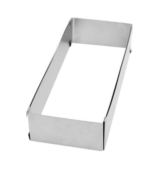 Cadre pâtissier rectangle extensible inox - ScrapCooking