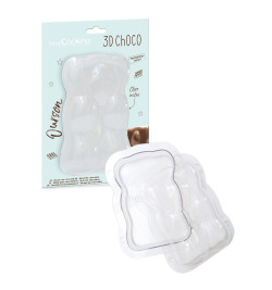 Moule 3D choco ourson pack - ScrapCooking - product image 1 - ScrapCooking