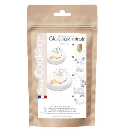 White mirror glaze mix 220g - product image 1 - ScrapCooking