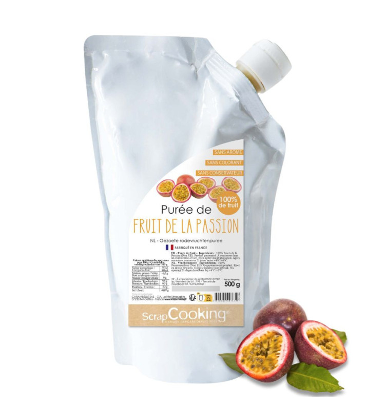 Purée de fruits de la Passion - ScrapCooking