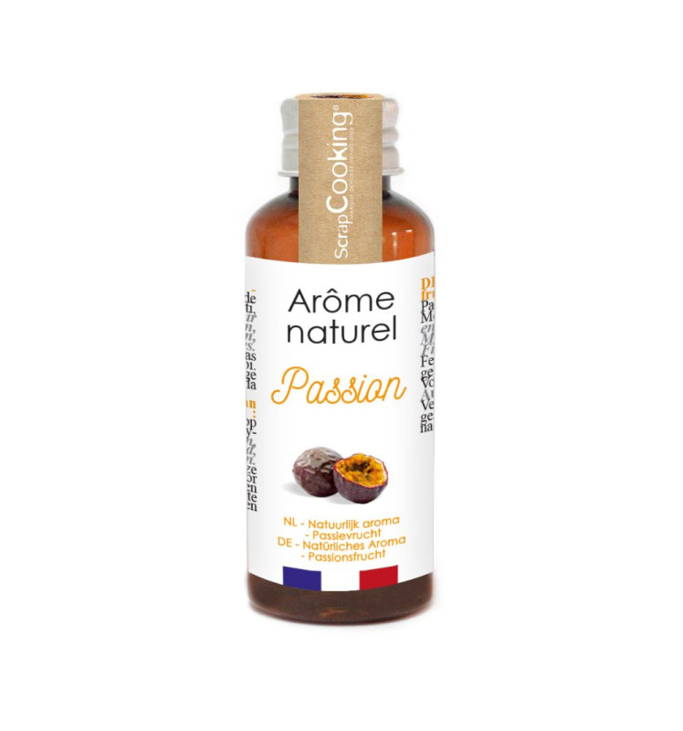 Arôme naturel liquide Fruit de la passion 40ml - ScrapCooking