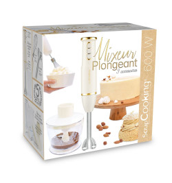 Mixeur plongeant - hachoir 3 en 1