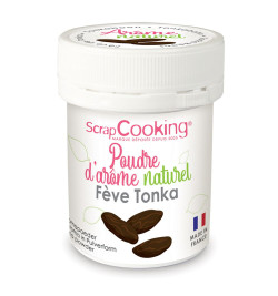Pot of tonka bean natural powdered flavouring 12g