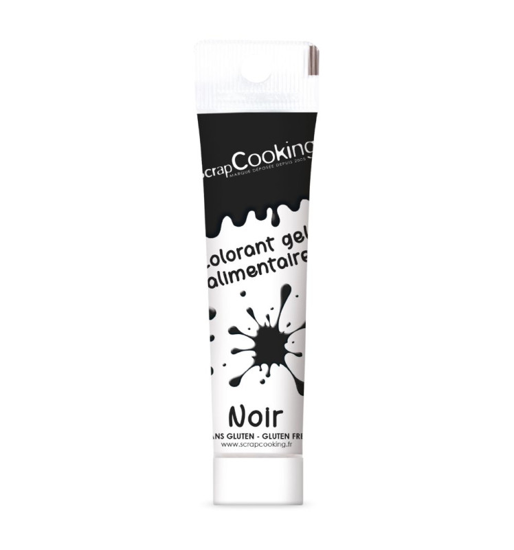 Black colour gel 20g