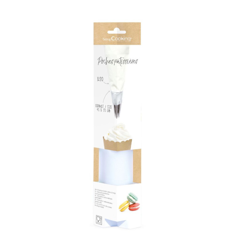 Box of 20 piping bags - product image 1 - ScrapCooking