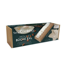 XXL stainless steel yule log ScrapCooking®