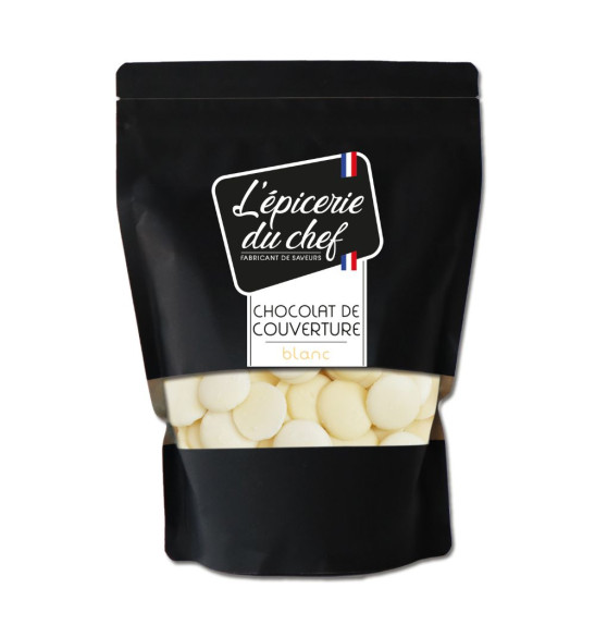 Palets de chocolat blanc 1kg - ScrapCooking