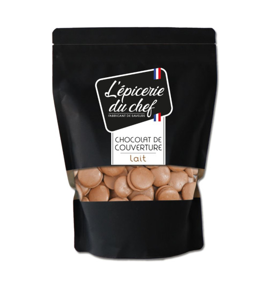 Milk couverture chocolate 1Kg - ScrapCooking