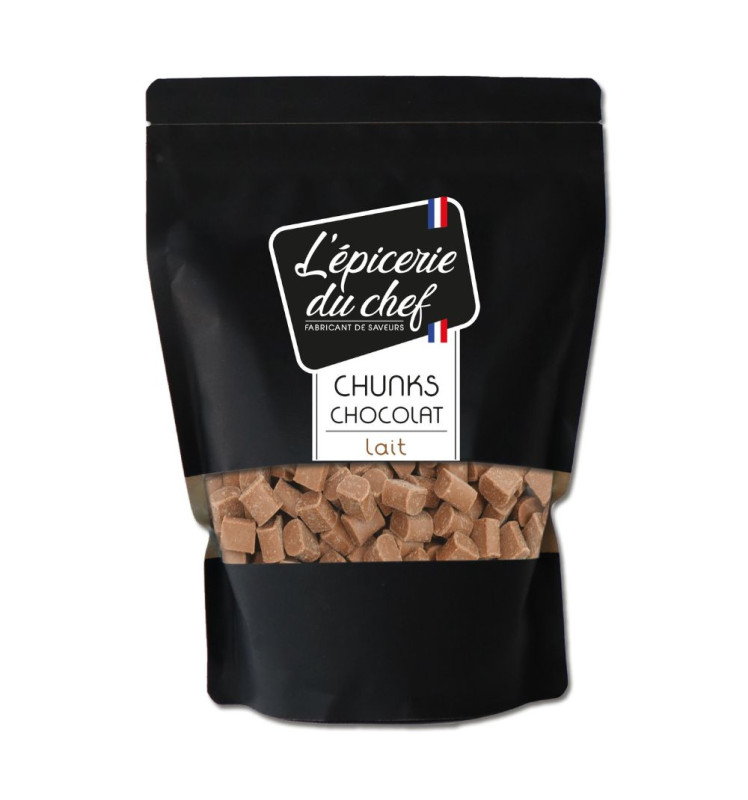 Chunks de chocolat au lait 1Kg - ScrapCooking
