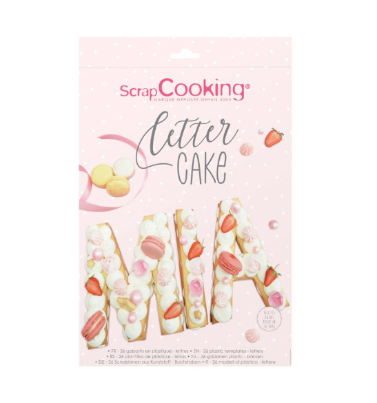 Packaging Letter Cake - ScrapCooking